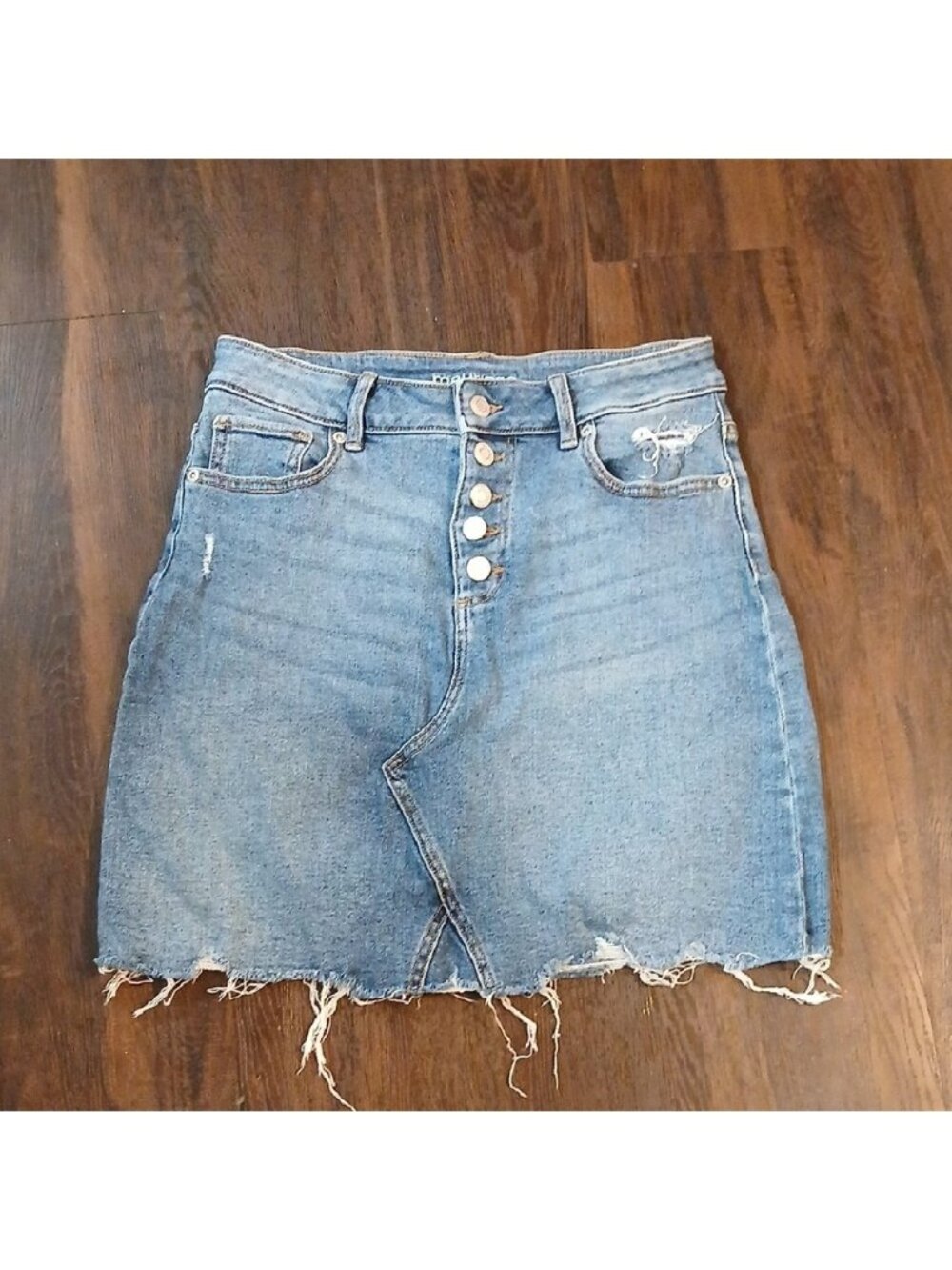 Maurices Blue Denim‎ Mini Skirt